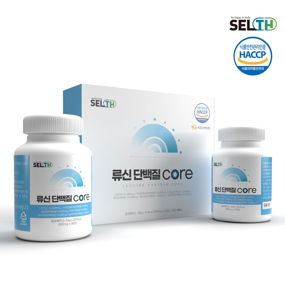 [국내] SELTH 류신 단백질 CORE 180정